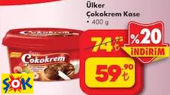 ÜLKER ÇOKOKREM KASE 400 G